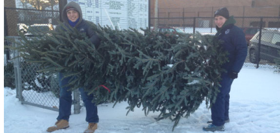 Tri-Ship holds their annual Christmas tree sale