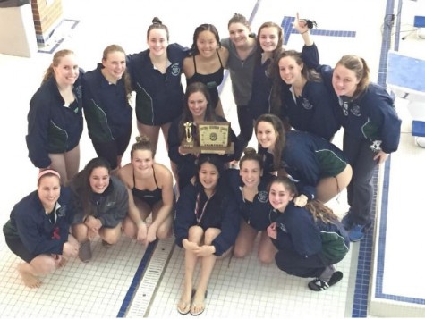 Girls swimming falls short at State