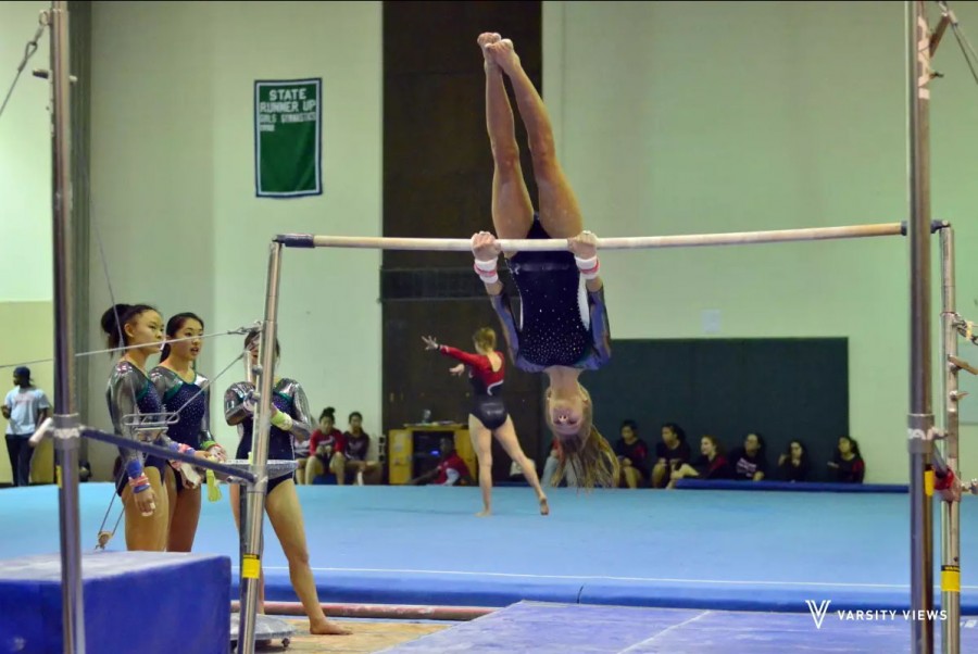 Trevians’s gymnastics wipes the floor at Glenbrook North Invite