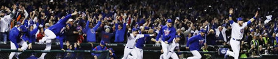 Chicago Cubs players celebrate after Game 6 of the National League baseball championship series against the Los Angeles Dodgers, Saturday, Oct. 22, 2016, in Chicago. The Cubs won 5-0 to win the series and advance to the World Series against the Cleveland Indians. (AP Photo/David J. Phillip)