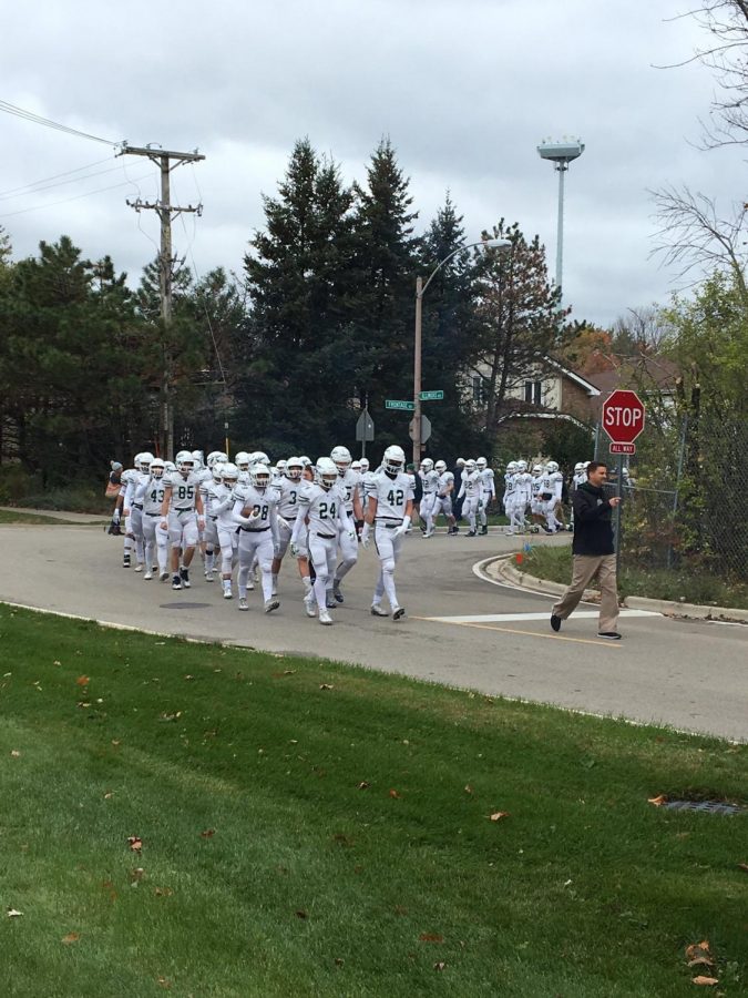 The team marches from NT to meet Loyola at  Hoerster Field | NT Athletics