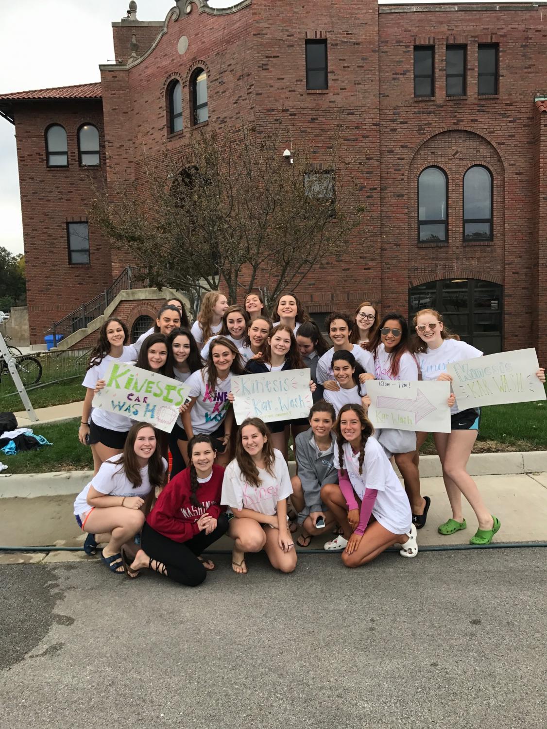 The Kinesis dancers donated their time in raising money as a memorial for Dance Instructor Ronn Stewart