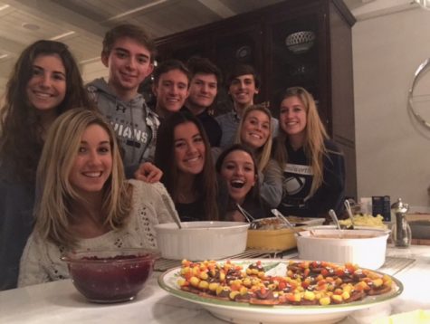 Senior Joseph Mussulino and friends enjoy a Friendsgiving feast | Mussolino