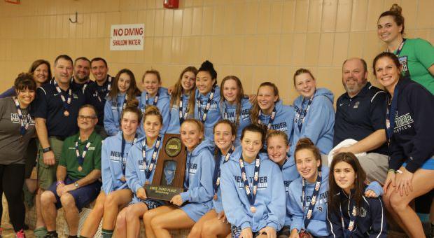 Girls Swimming and Diving takes third in state
