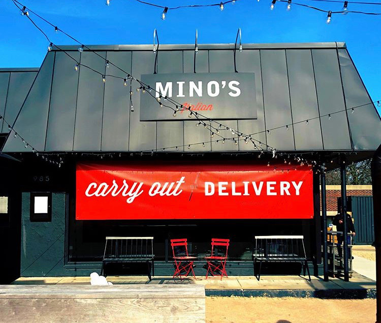 Minos Restaurant in Winnetka, like many local eateries, is offering delivery service during the quarantine 