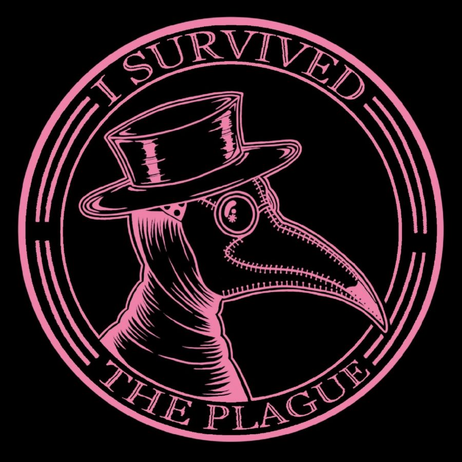 Logo for the Pink Ink Plague campaign