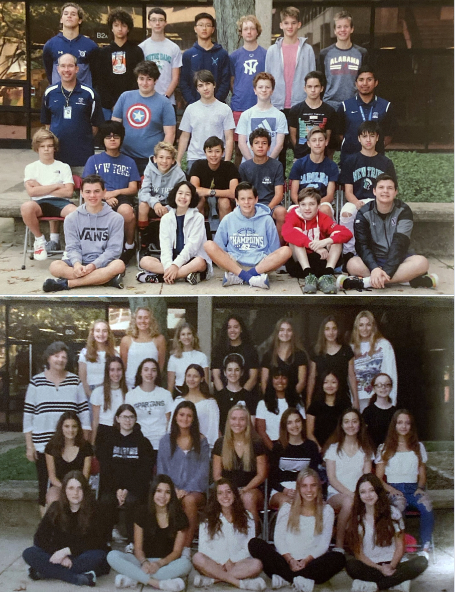 Van Mersbergen and Ward freshman 2019-2020 adviseries