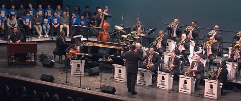 The Count Basie Orchestra with jazz organist Joey DeFrancesco perform at the 2019 Jazz Fest in the Gaffney Auditorium