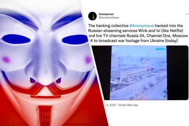 Global hacker group ‘Anonymous’ declared a cyber war on Russia on Feb. 24