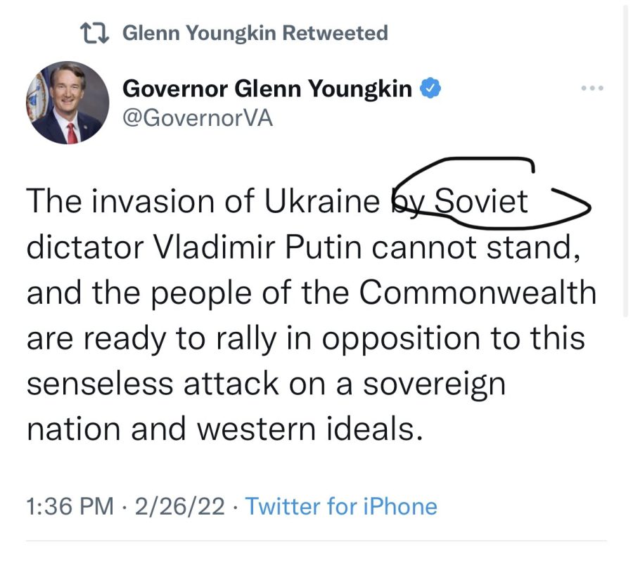 An+insane+and+false+tweet+by+Governor+Glenn+Youngkin+of+Virginia