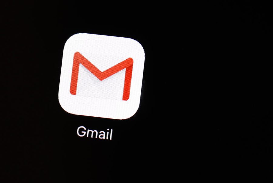 Gmail, with about 1.8 billion users worldwide, proved just as susceptible to hacking from Hunter Moores victims. (AP Photo/Patrick Semansky)