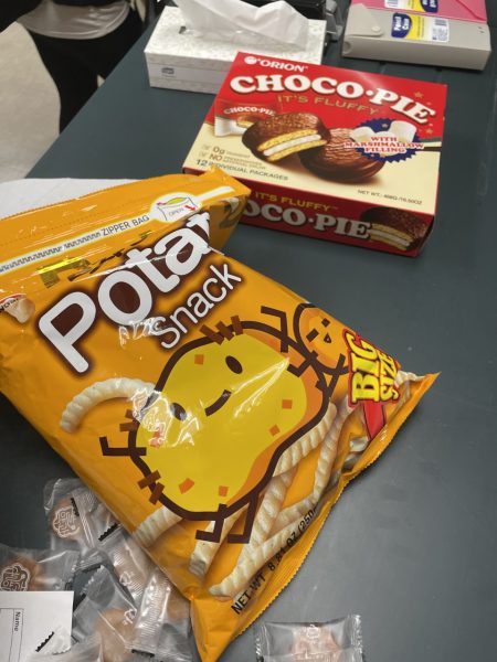 A sample of the snacks kids enjoy at Korean Club