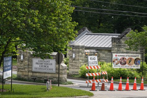 Entrance to The Covenant School in Nashville, TN, the site of a deadly shooting in March where six people were killed. With school shootings on the rise, proper lockdown methods, especially for students with disabilities, take on more importance