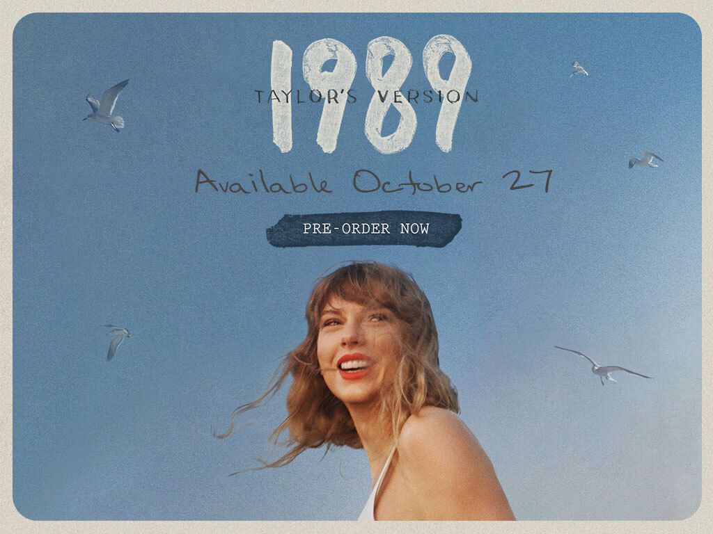 Taylor Swifts 1989 Taylors version is set to release on Oct 27. 