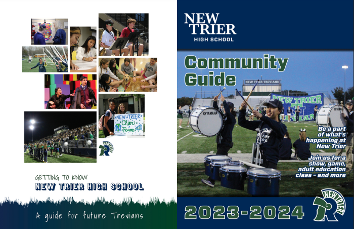New+Triers+two+newest+publications+include+Getting+to+Know+New+Trier+High+School+%28left%29+and+Community+Guide+%28right%29+
