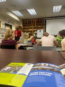 College rep visits New Trier to talk about Tufts University