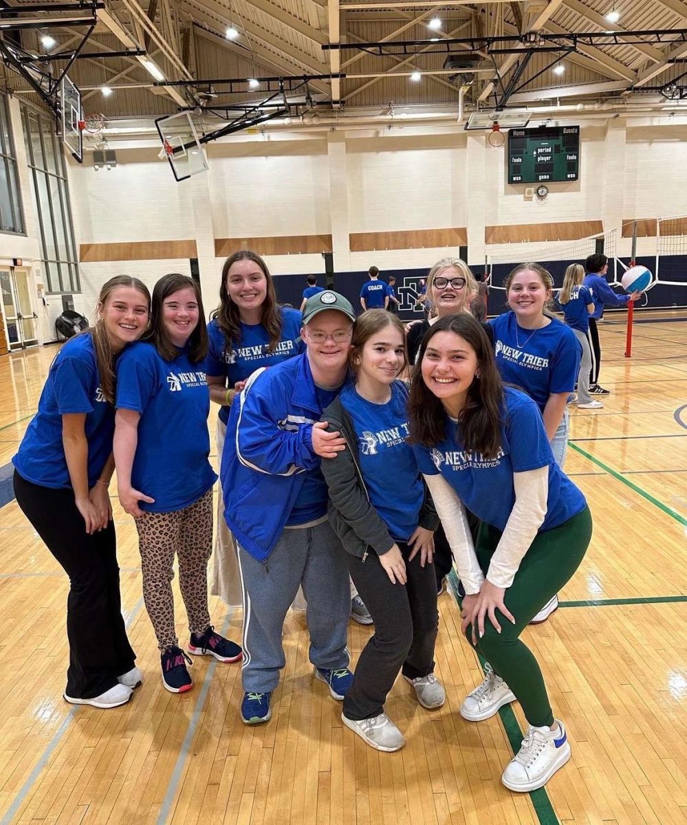 Special Olympics athletes and supporters have fun learning about volleyball during the spring season