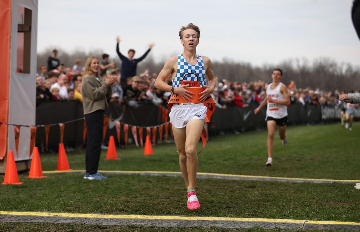 Senior Ben Crane NXR Midwest Regional in Terre Haute, Indiana on Nov. 17