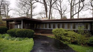 The Cottage was relocated several times until being purchased by the Park District and placed at community park 7N.