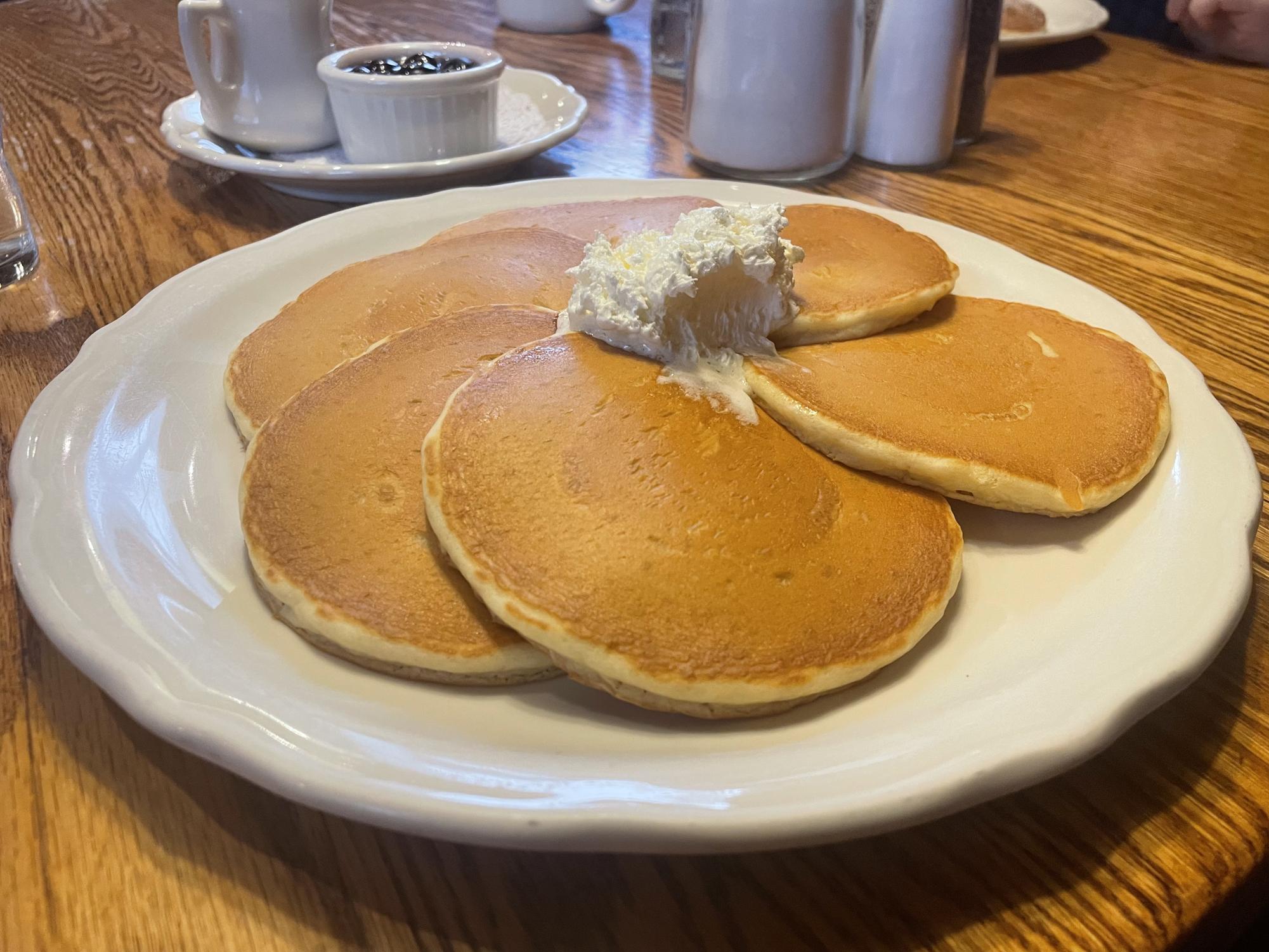 The Buttermilk Pancakes from Walker Bros