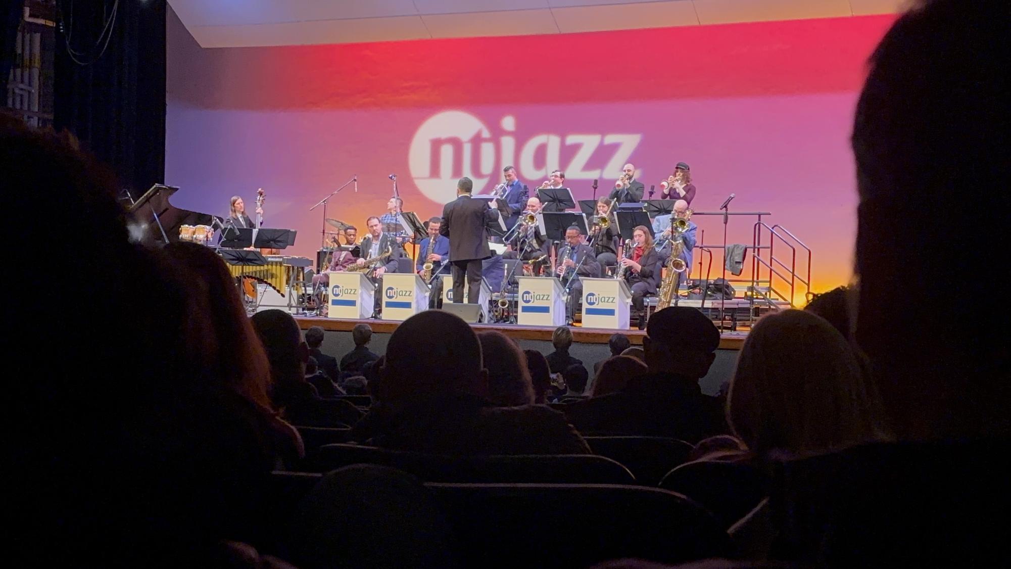 The Chicago Neighborhood Suite, a professional jazz band, plays at New Trier High School's 42nd Annual Jazz Festival