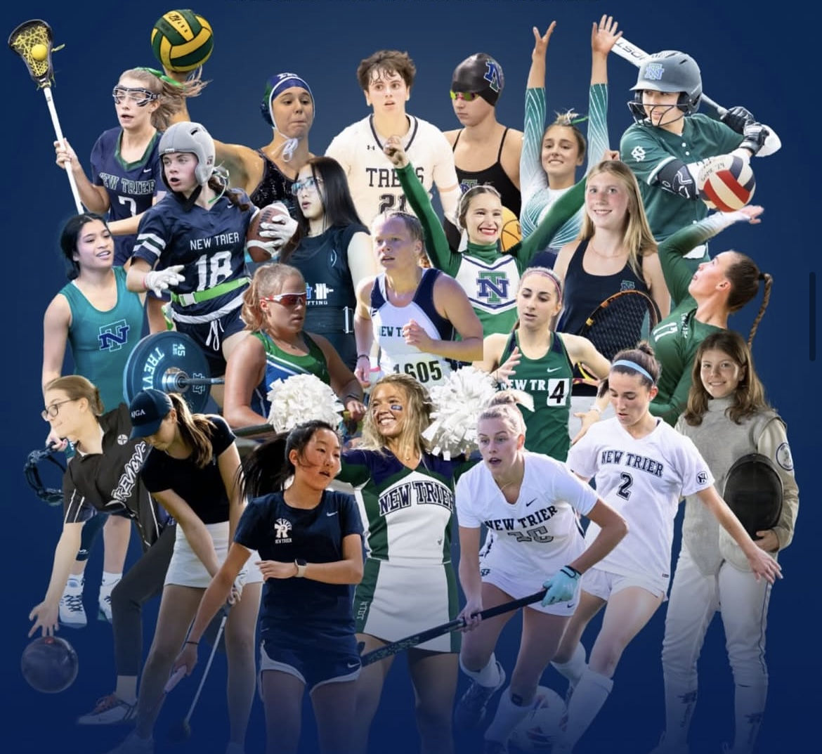 New Trier female athletes participate in a variety of sports