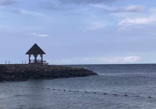 Last summer, I would go to a beach to relax after a long day
