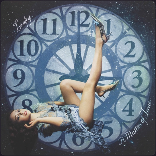 The cover for Laufey's upcoming album, "A Matter of Time," which contains the single "Tough Luck."