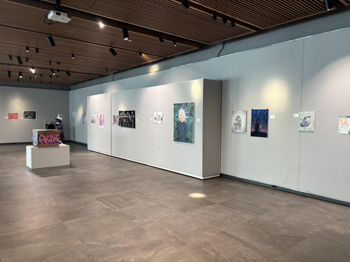 New Trier’s Brierly Gallery, located on the third floor