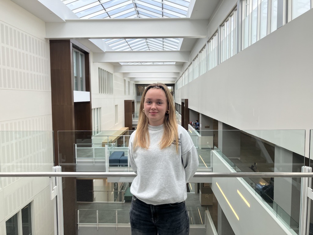 German exchange student finds a home at NT