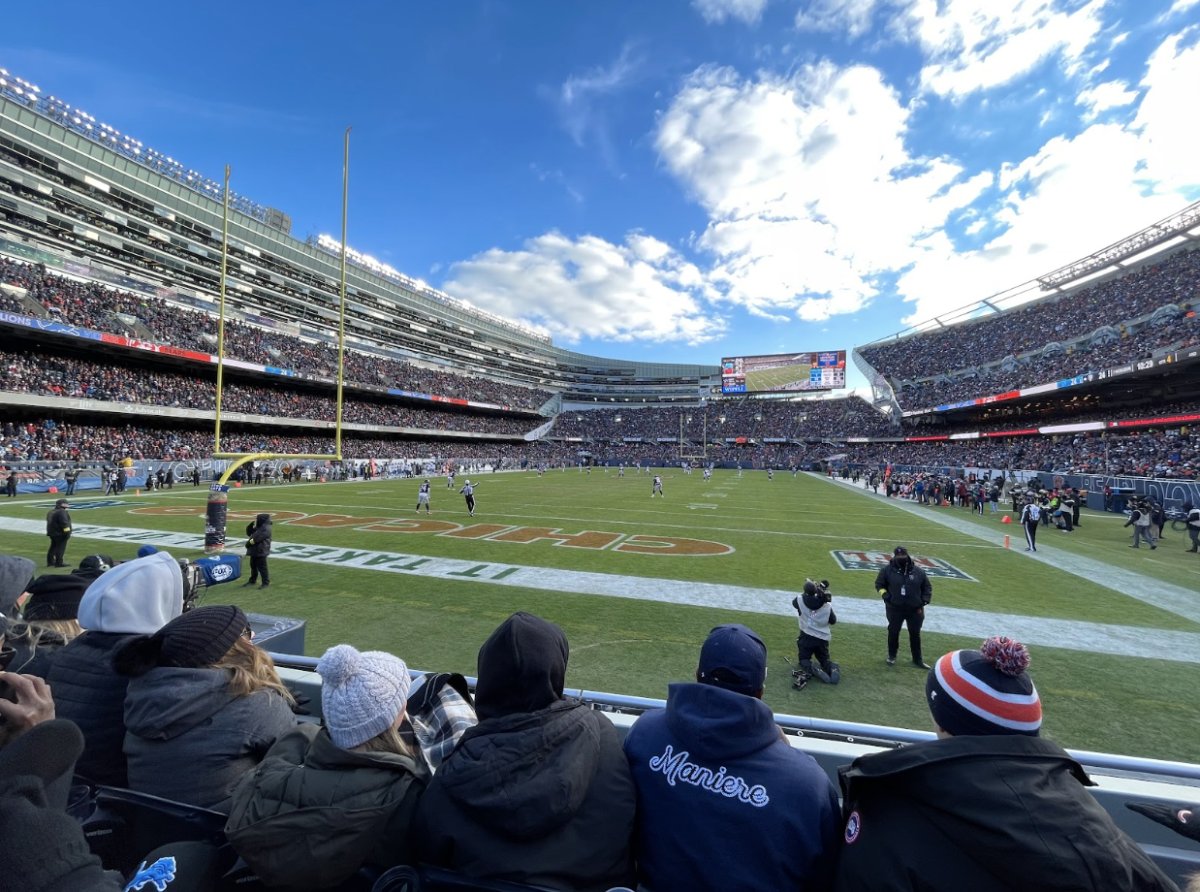 Soldier Field on Nov. 13, 2022, in game between the Bears and Lions