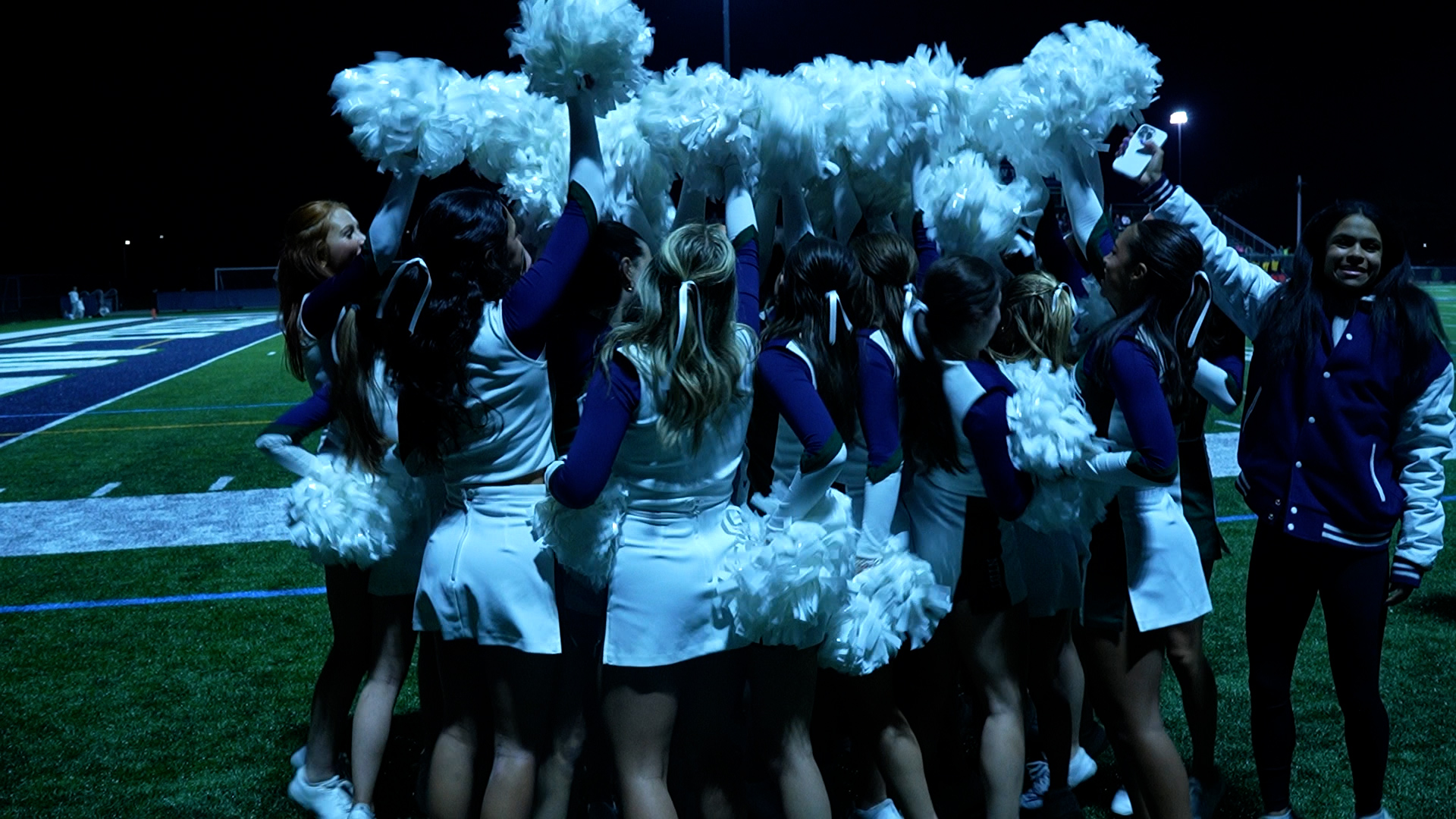 Girls Varsity Dance Team’s First Halftime Performance