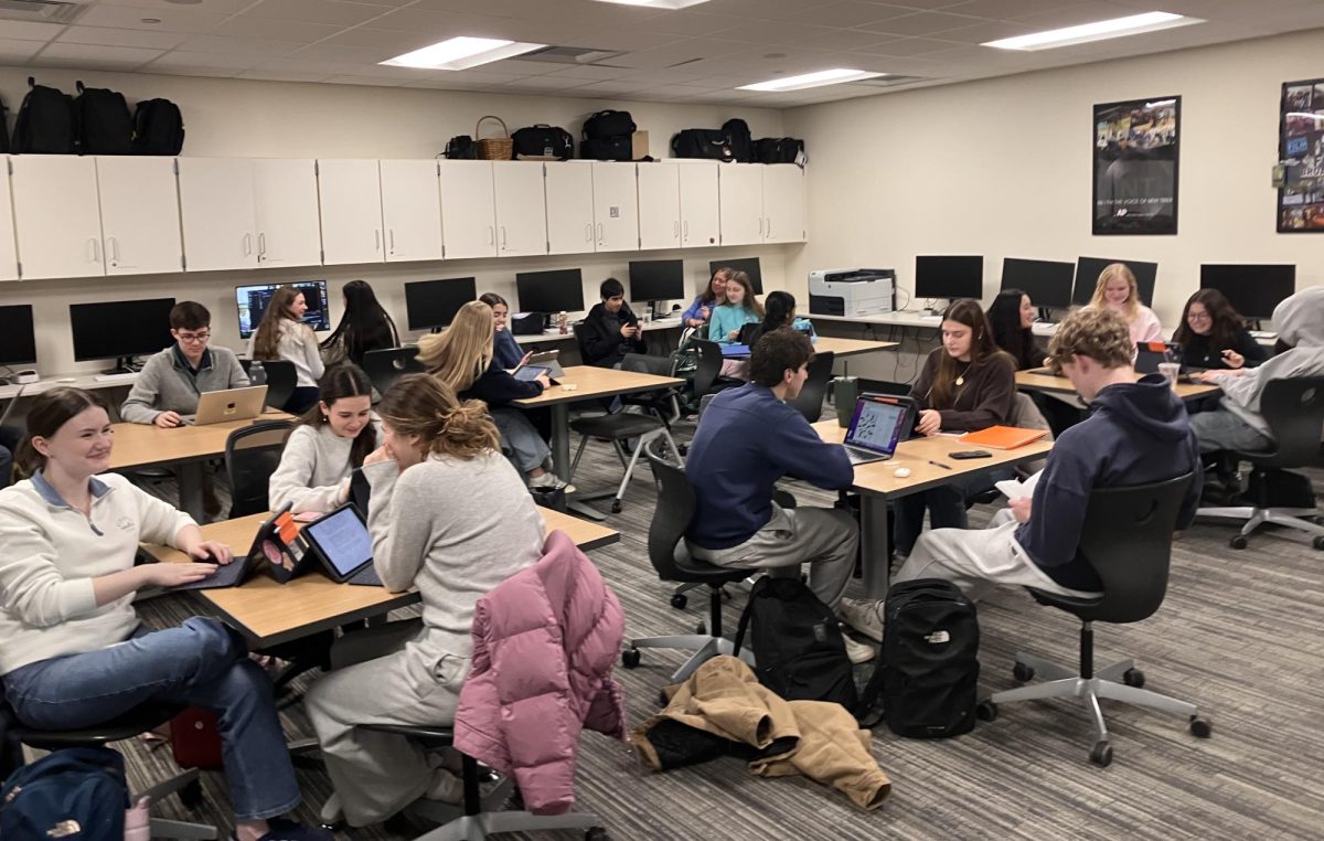 The New Trier News staff—all who are hardworking and who love to write